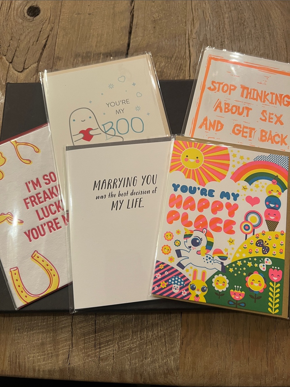 🟣 BOGO! Assorted Greeting Card Set for Lovers